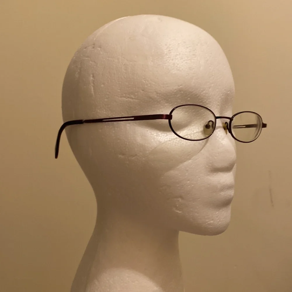 Burberry Elegant Brown Oval Eye Glasses Frame .
